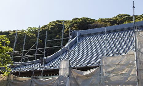 浸水被害、一階の改築には家揚げ（沈下修正）を行います！